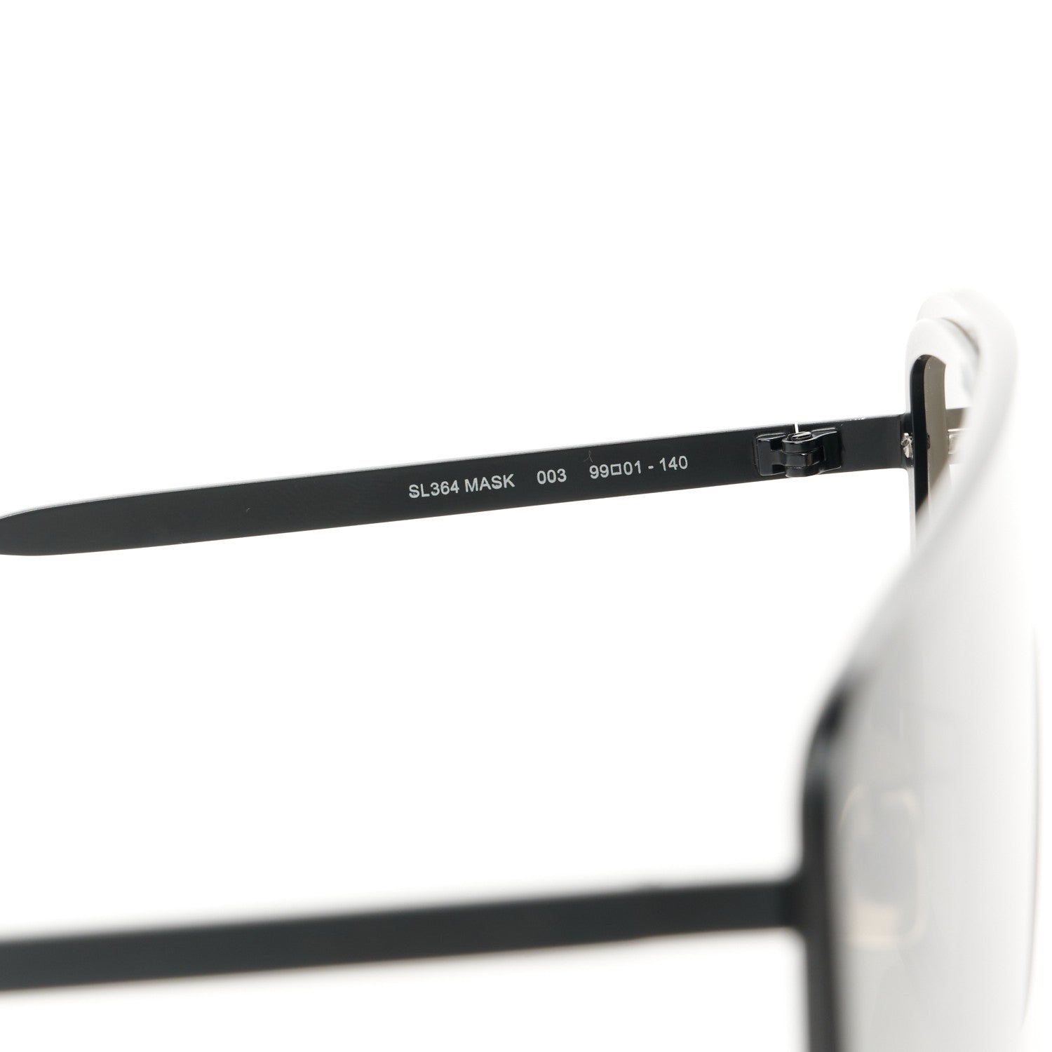Saint Laurent Metal SL 364 Mask Sunglasses Black 5 of 8
