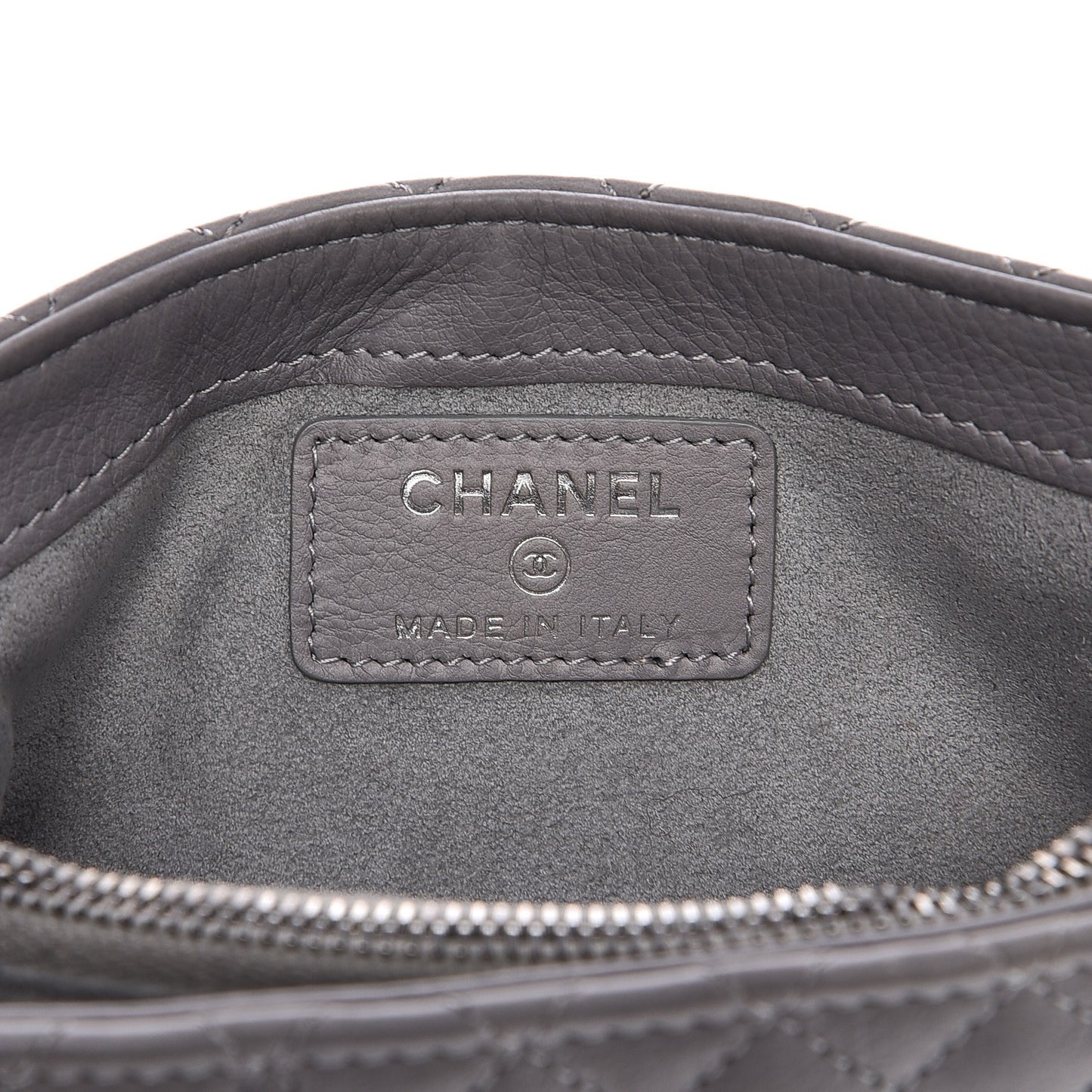 Calfskin Boy Reverso Mini Pochette Grey