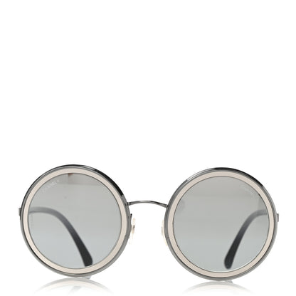 Chanel Round Sunglasses 4226 Black 2 of 8