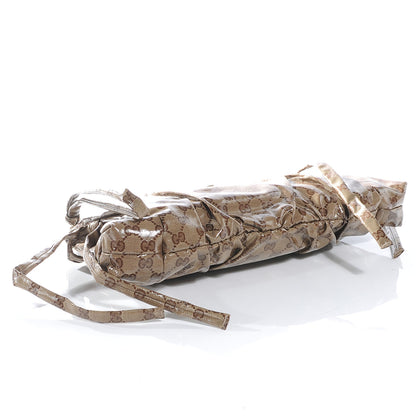 Gucci Crystal Monogram Large Hysteria Clutch 4 of 7