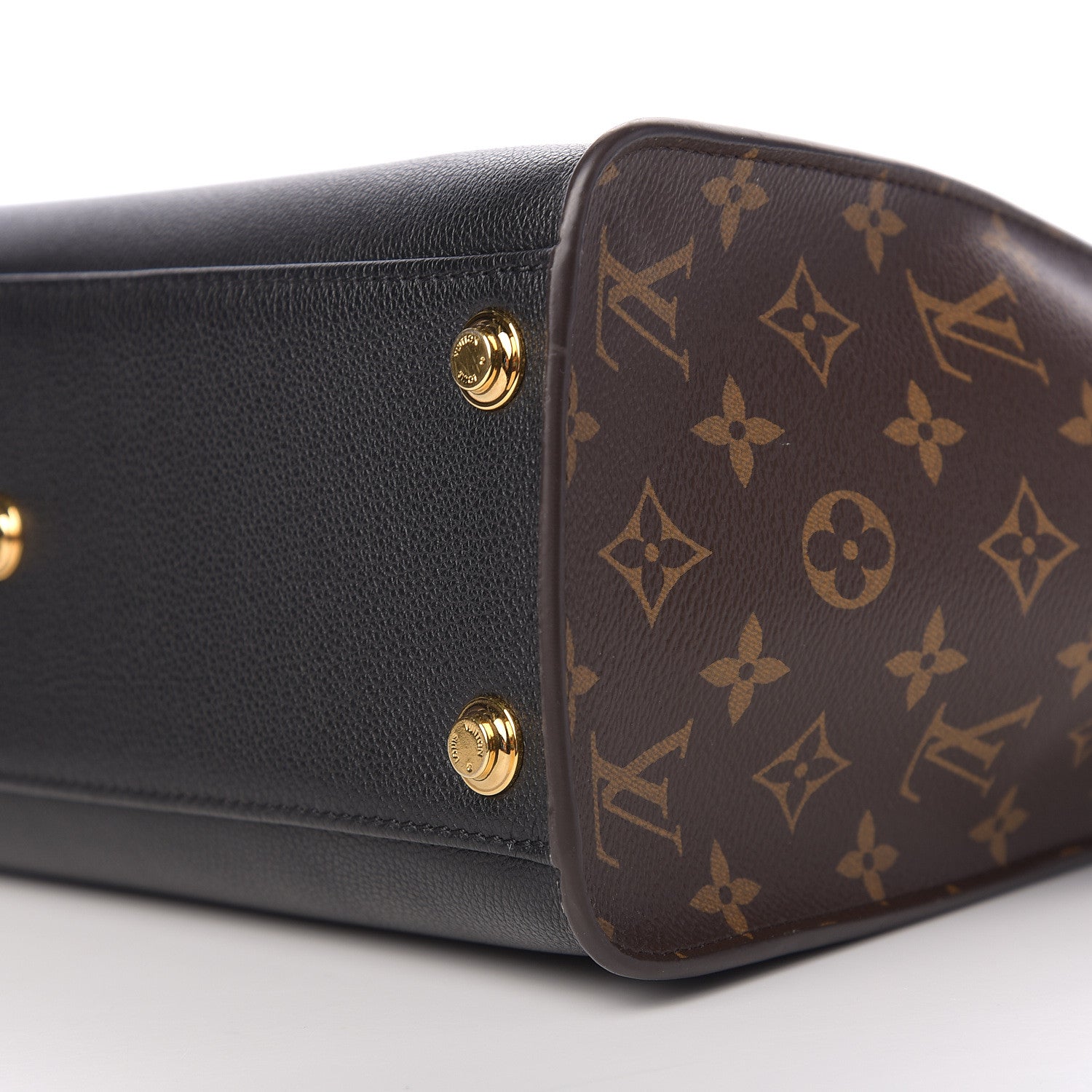 Louis Vuitton Calfskin Monogram On My Side Black 8 of 8