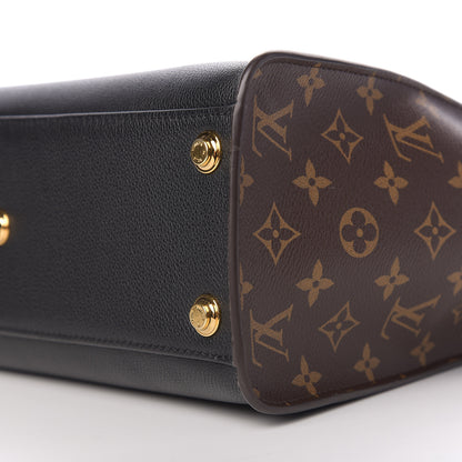 Louis Vuitton Calfskin Monogram On My Side Black 8 of 8