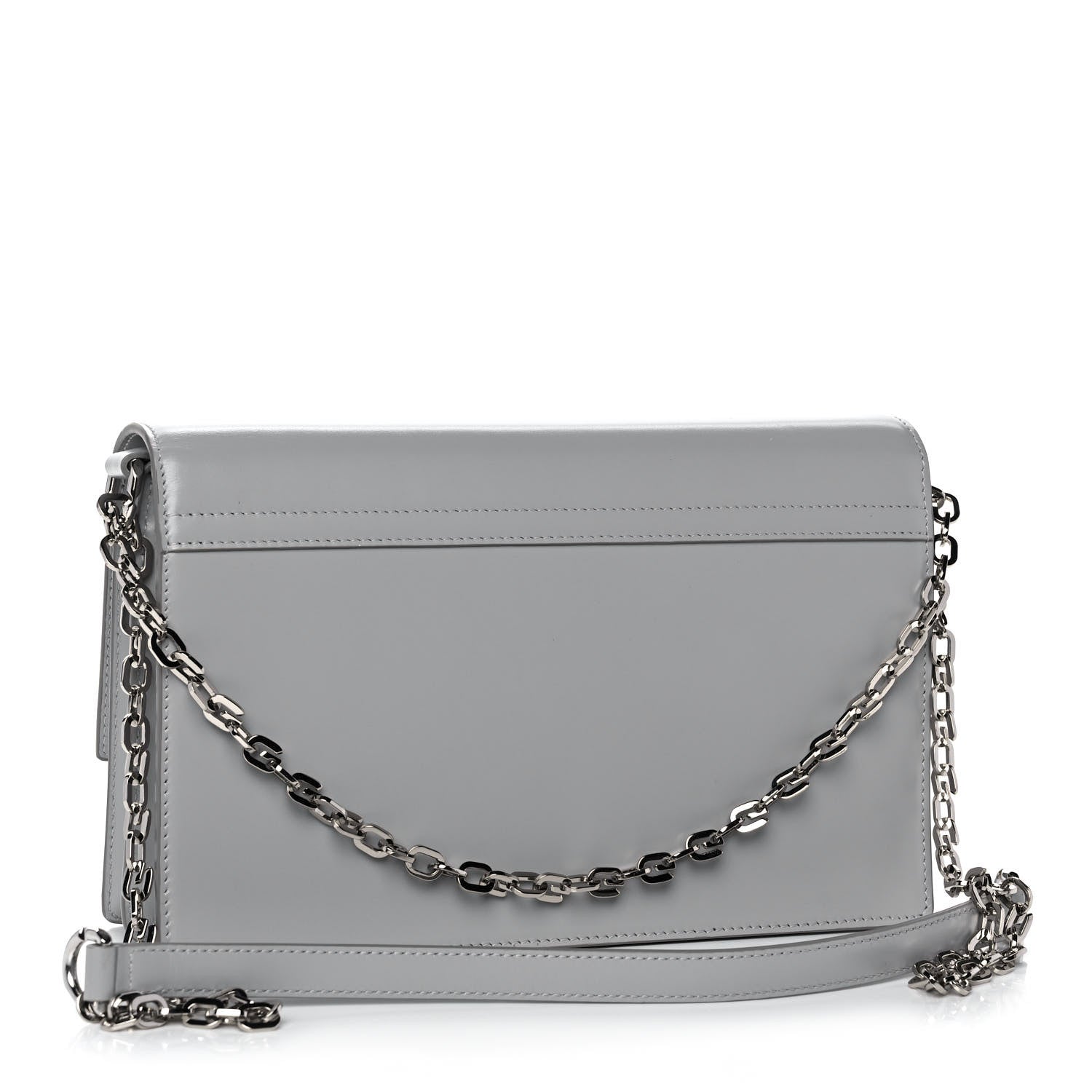 Givenchy Calfskin Medium 4G Chain Shoulder Bag Cloud Grey 3 of 10