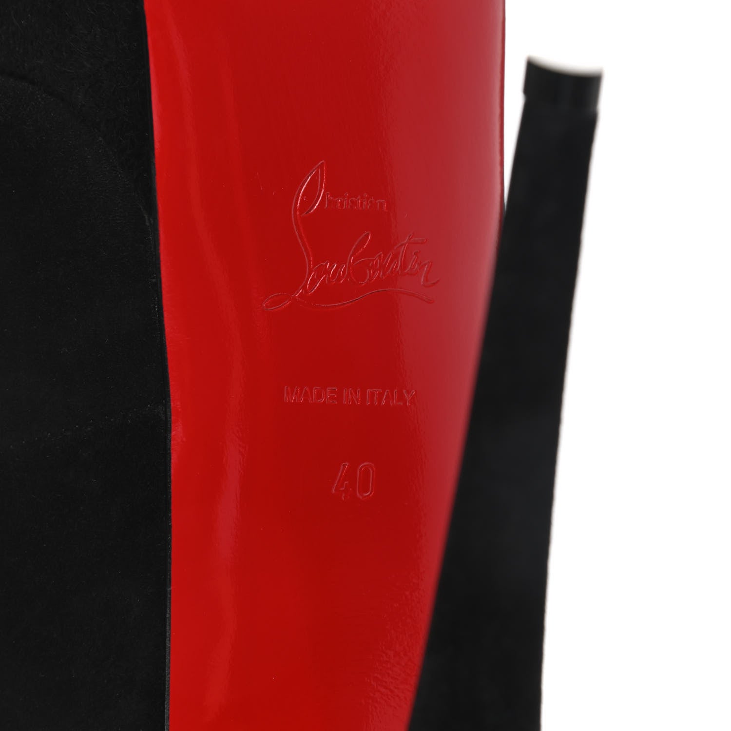 Christian Louboutin Suede Marlenalta 150 Pumps 40 Black 6 of 8
