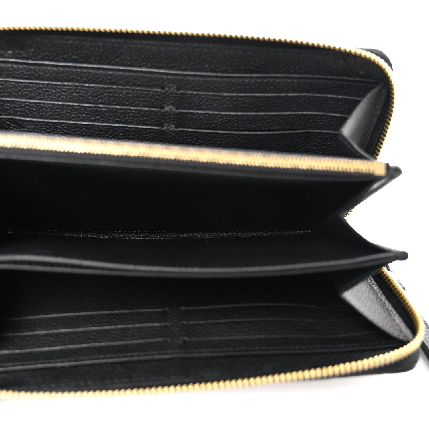 Louis Vuitton Empreinte Zippy Wallet Black 5 of 6