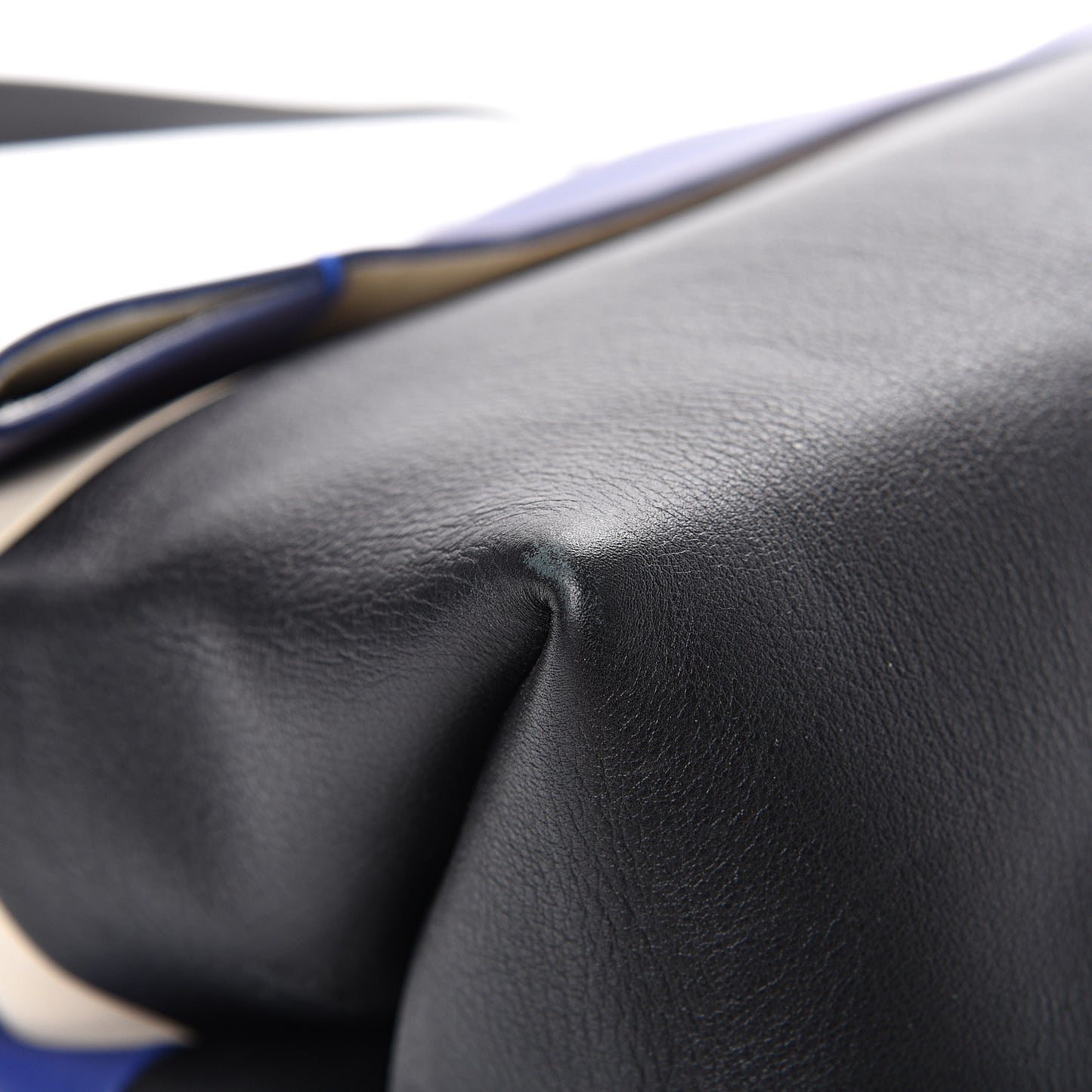 Calfskin All Soft Shoulder Bag Indigo