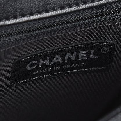 Chanel Sheepskin Quilted Vintage Mademoiselle Flap Black 6 of 9