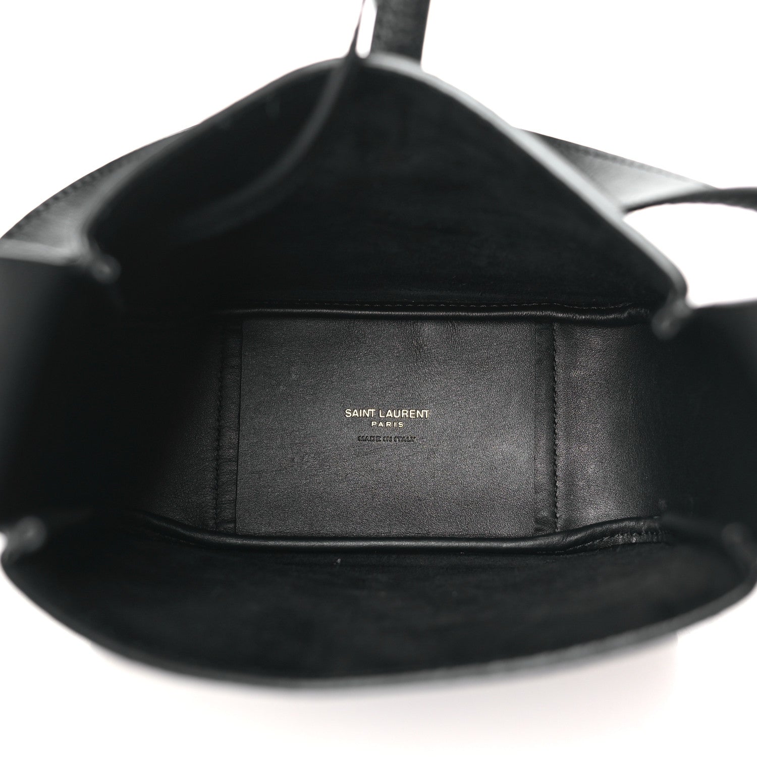 Saint Laurent Grained Calfskin Baby Le 5 A 7 Supple Hobo Black 6 of 11