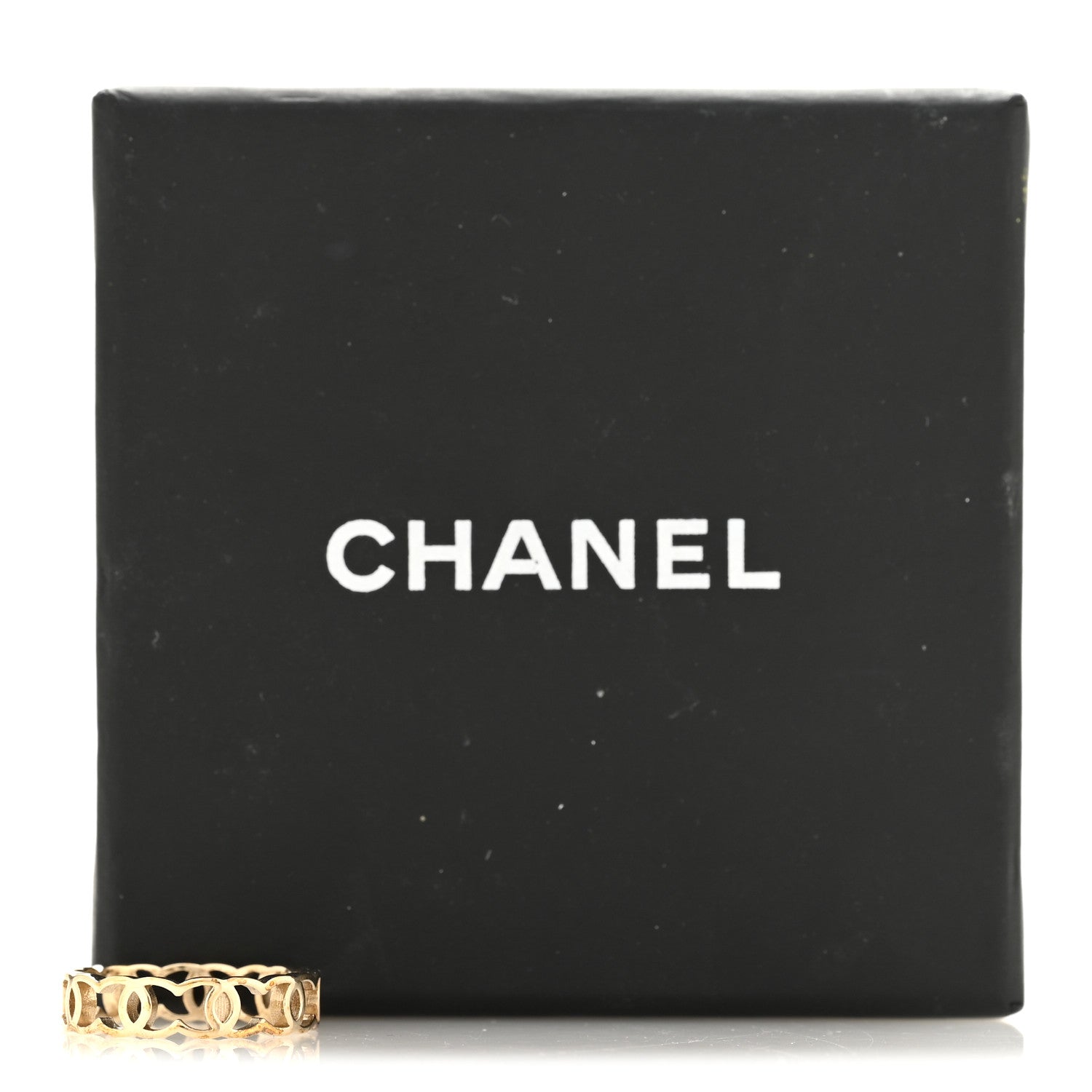Chanel Metal CC Ring 52 6 Gold 5 of 5