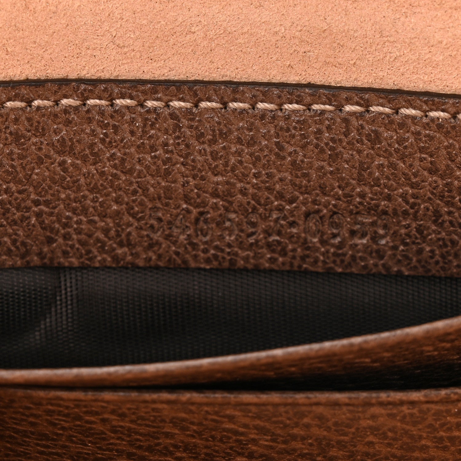 Gucci GG Supreme Monogram Web Mini Ophidia GG Bag Brown 9 of 13
