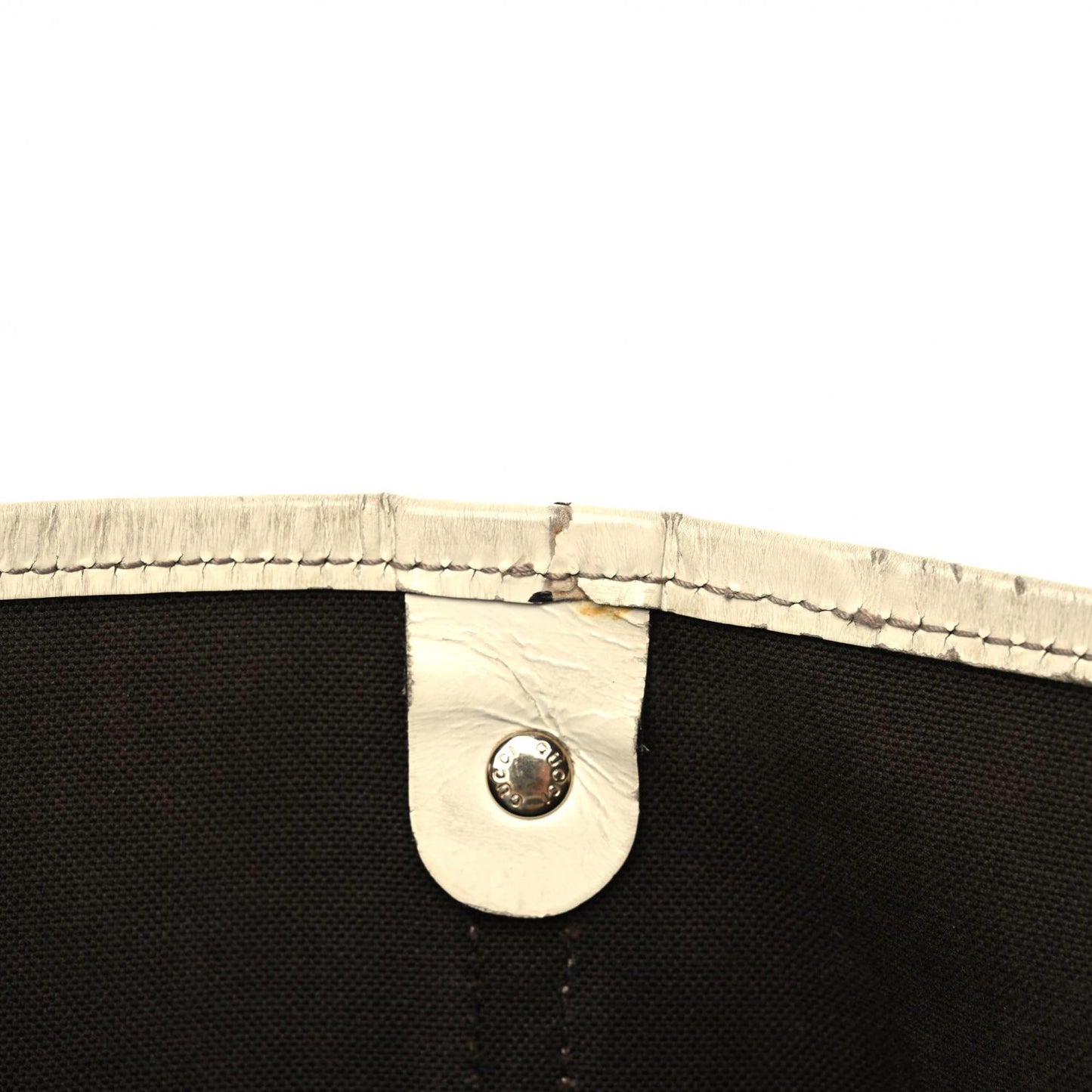 GG Plus Monogram Medium Joy Tote Off White