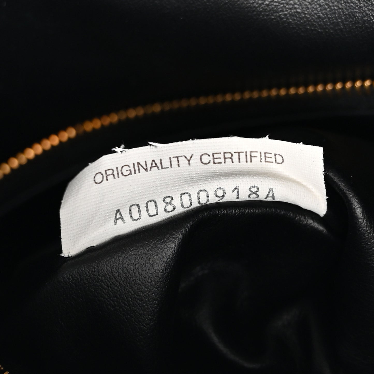 Calfskin Intrecciato Small Hop Black