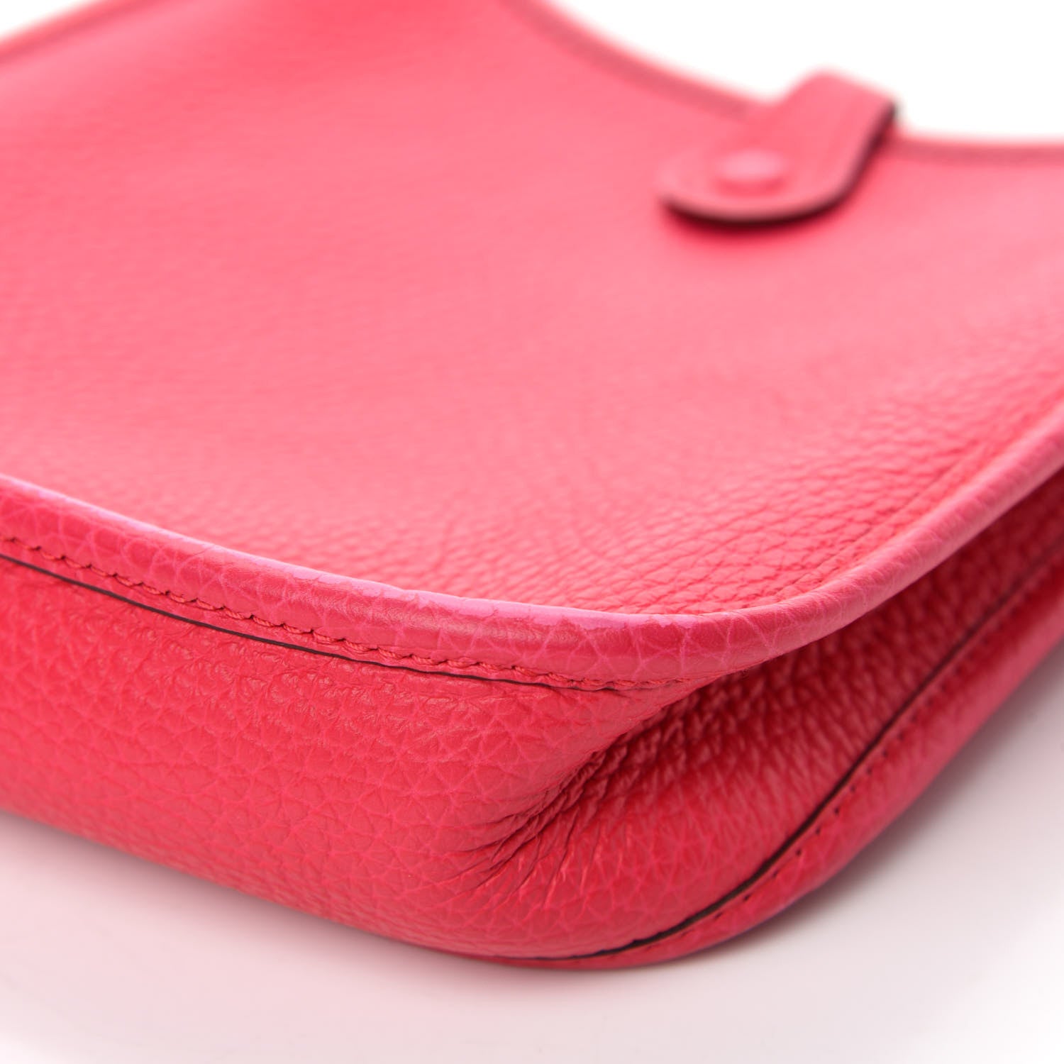 Hermes Taurillon Clemence Evelyne TPM Rose Extreme 9 of 13
