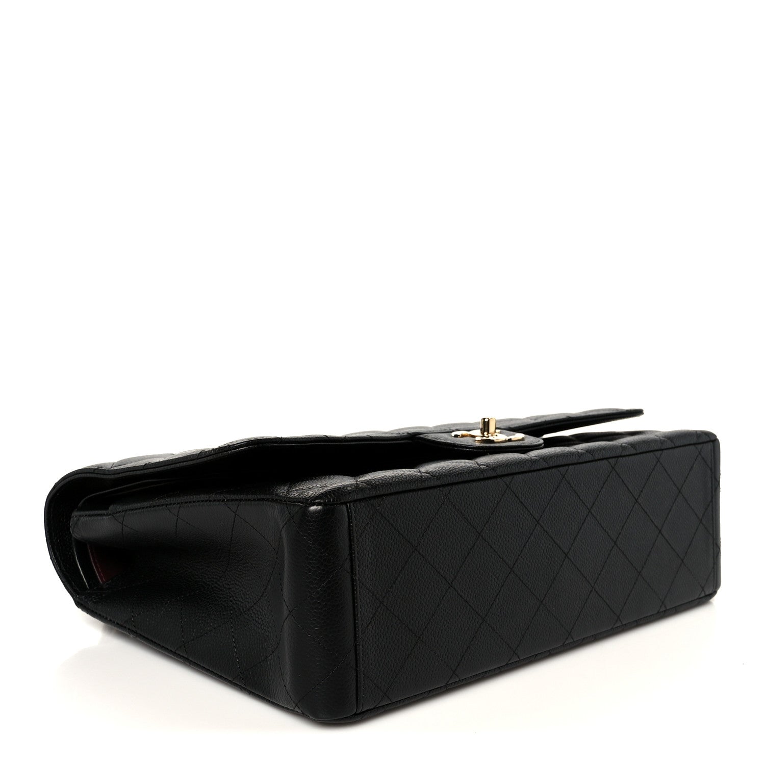 Chanel Caviar Quilted Maxi Double Flap Black 4 of 13