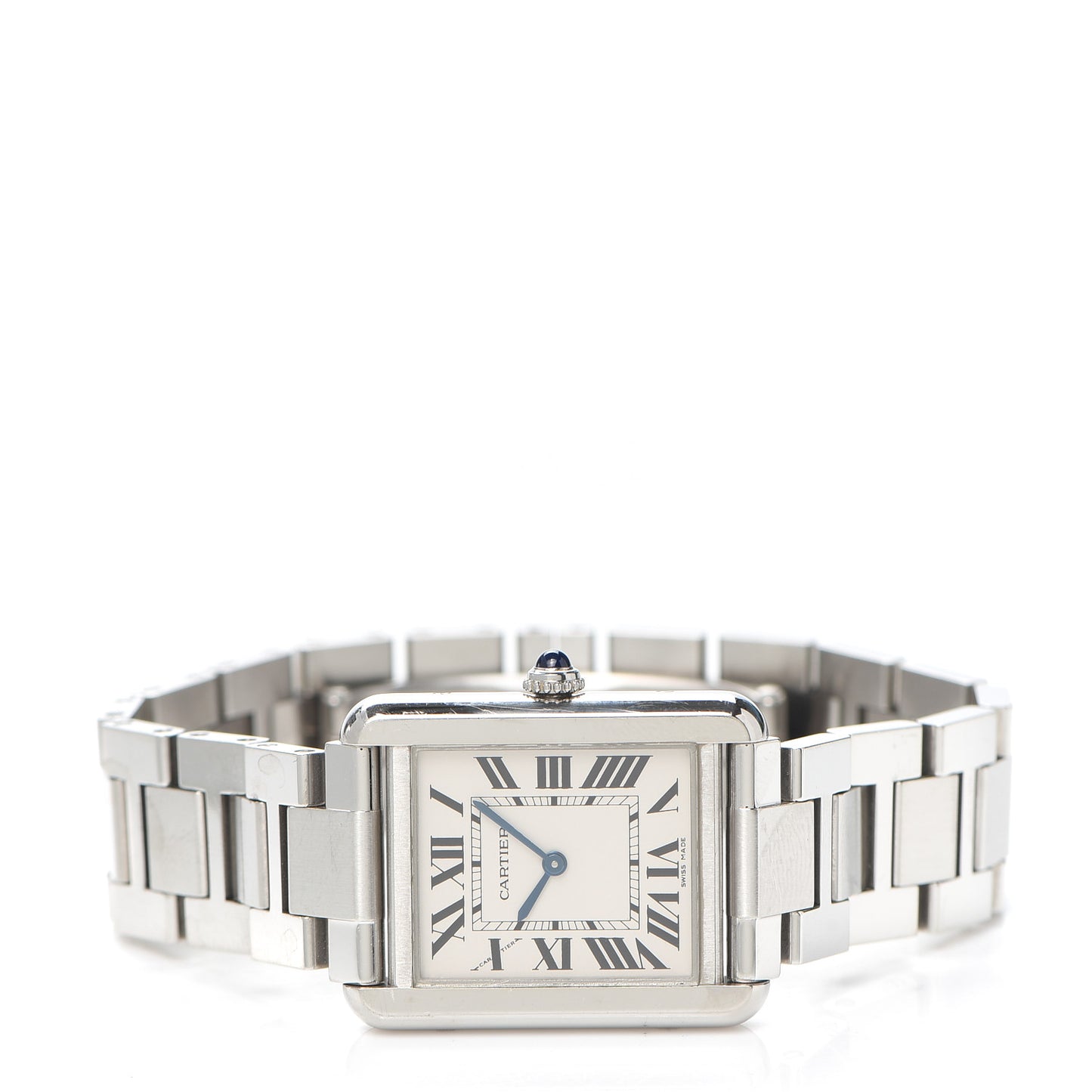 Stainless Steel 24mm Tank Solo Quartz Watch