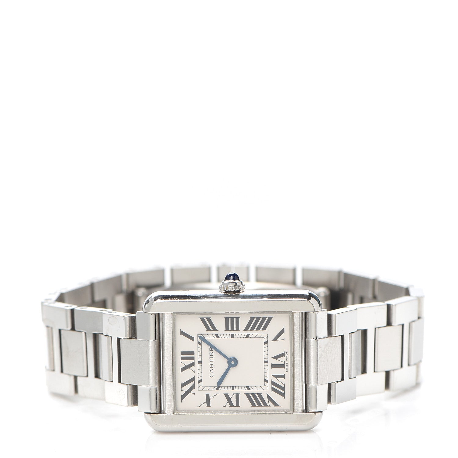 Cartier Stainless Steel 24mm Tank Solo Quartz Watch 2 of 5