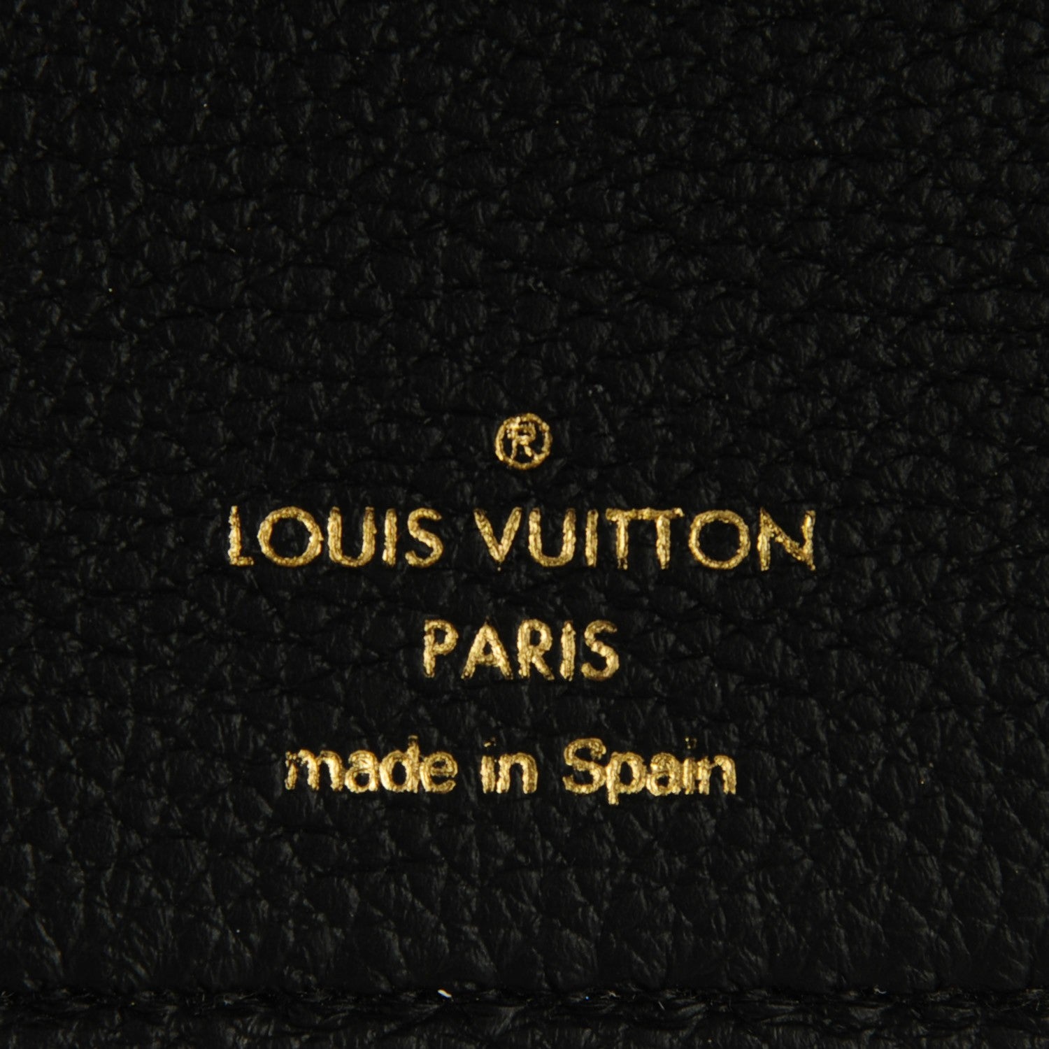Louis Vuitton Monogram Pallas Compact Wallet Black 6 of 7
