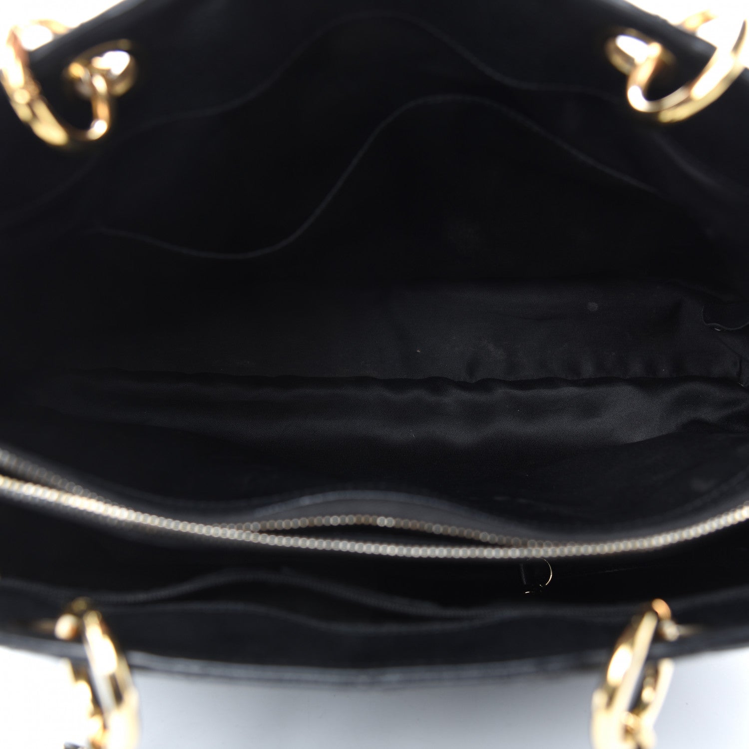 Chanel Caviar Quilted Grand Shopping Tote GST Black 5 of 10