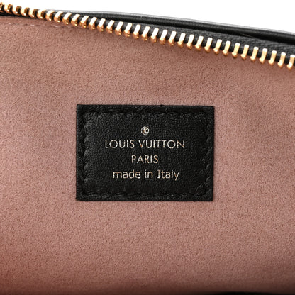 Louis Vuitton Lambskin Embossed Monogram Coussin PM Black 6 of 9