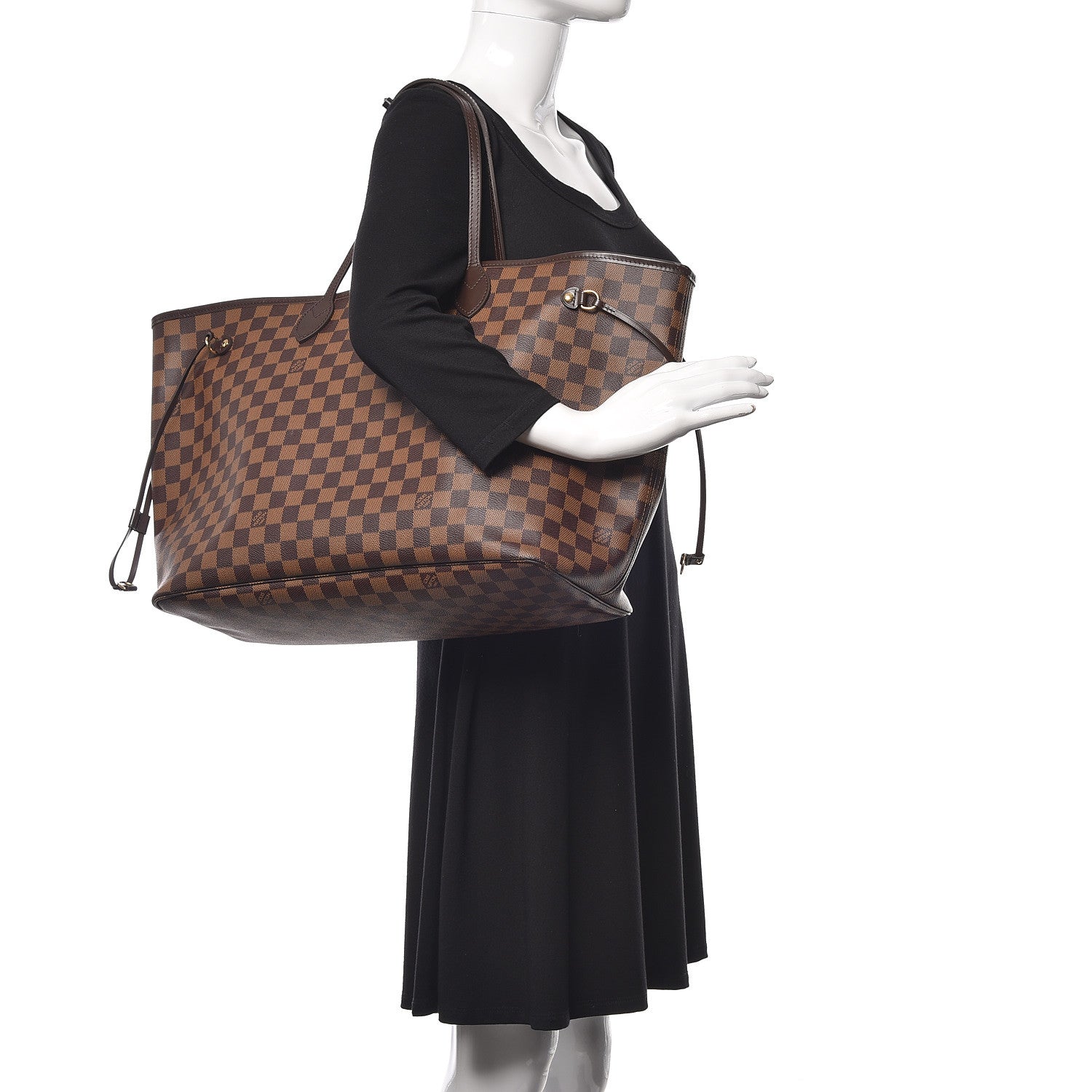 Louis Vuitton Damier Ebene Neo Neverfull GM 2 of 13