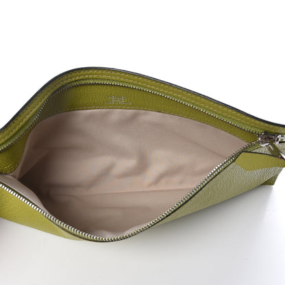 Hermes Chevre Mysore Zip Zap Vert Anis 5 of 8