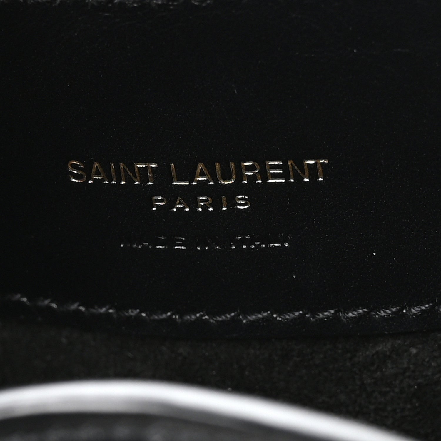 Saint Laurent Shiny Calfskin Le 37 Mini Bucket Bag Black 6 of 11