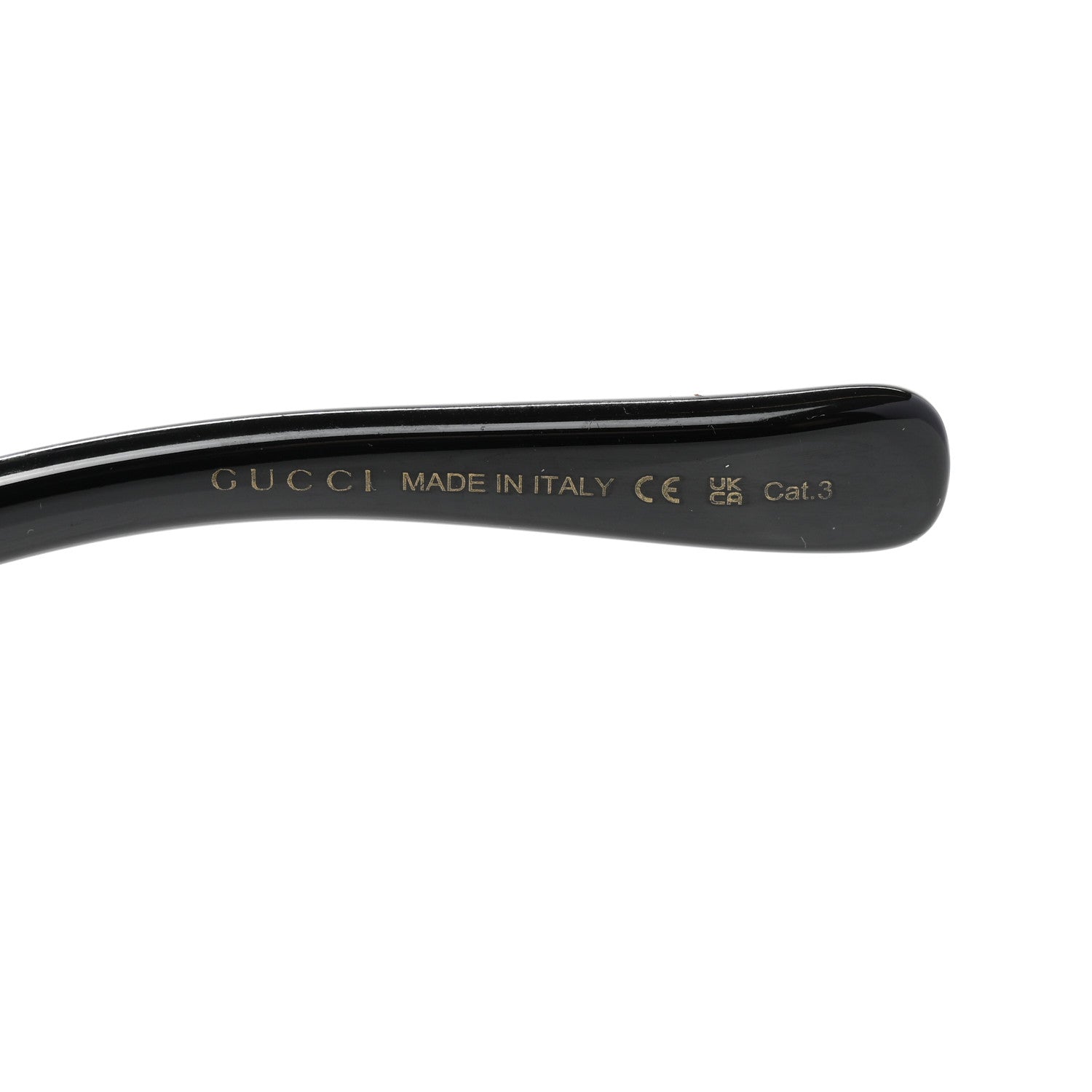 Gucci Acetate Shield GG0900S Sunglasses Black 6 of 9