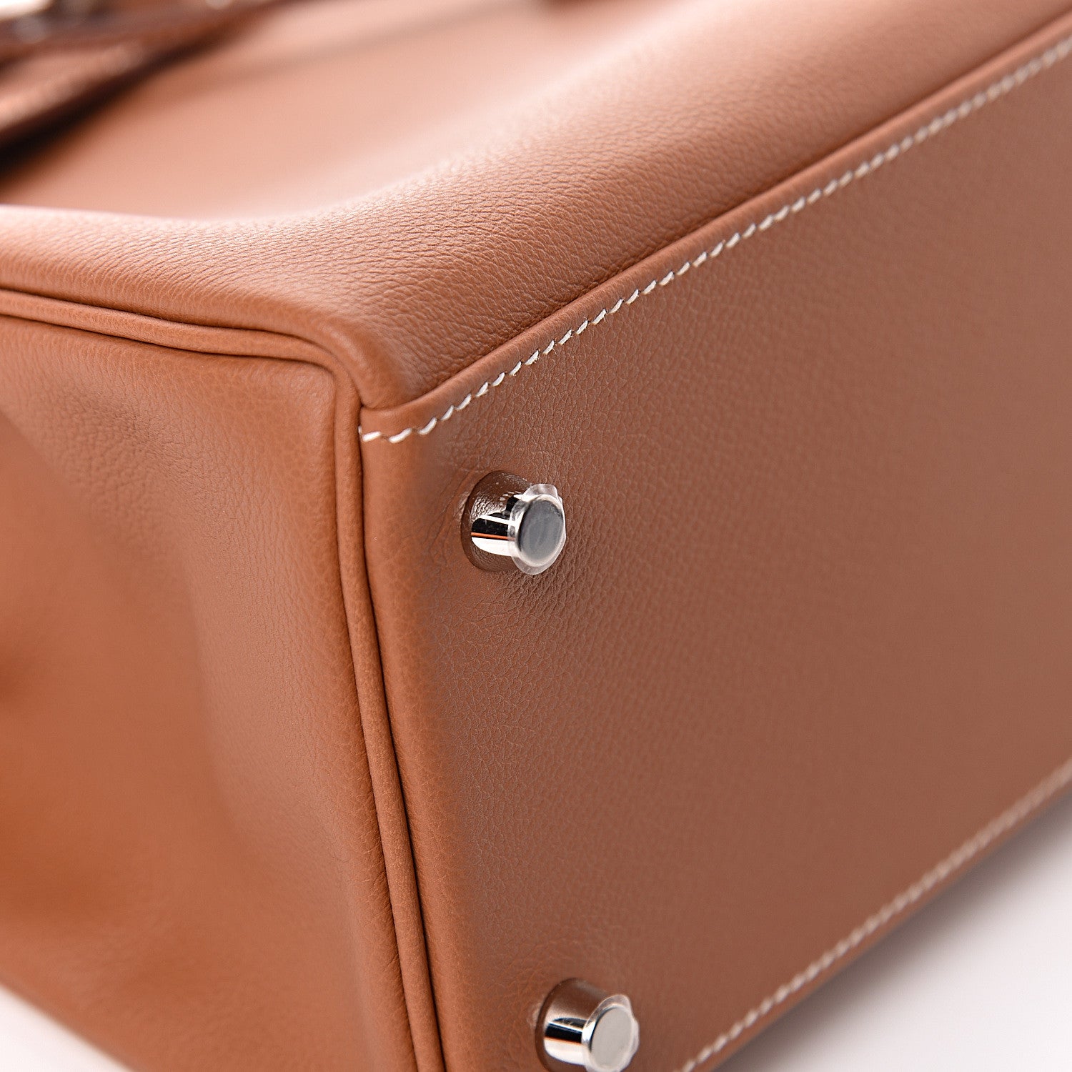 Hermes Evercolor Verso Kelly Retourne 32 Gold Rose Azalee 7 of 41