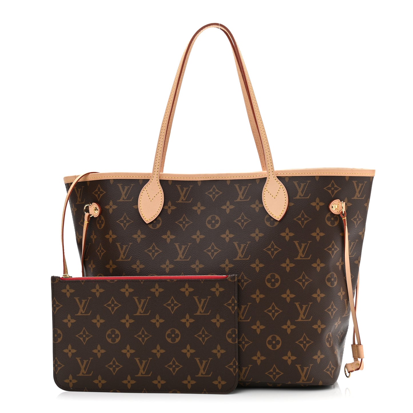 Monogram Neo Neverfull MM Cherry