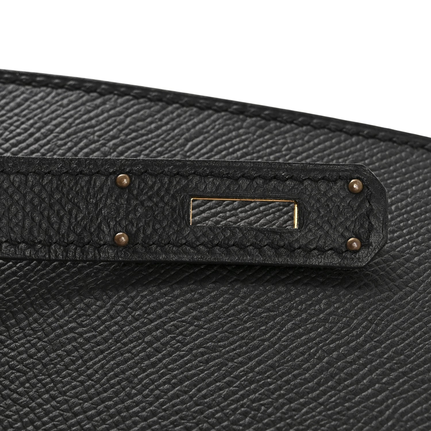 Hermes Epsom Kelly Sellier 28 Black 7 of 12