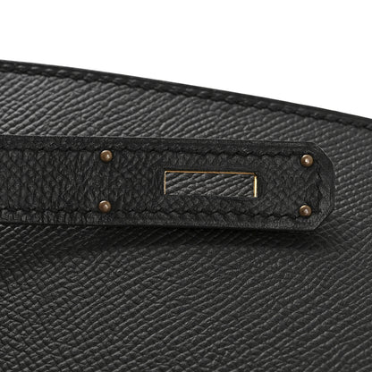 Hermes Epsom Kelly Sellier 28 Black 7 of 12