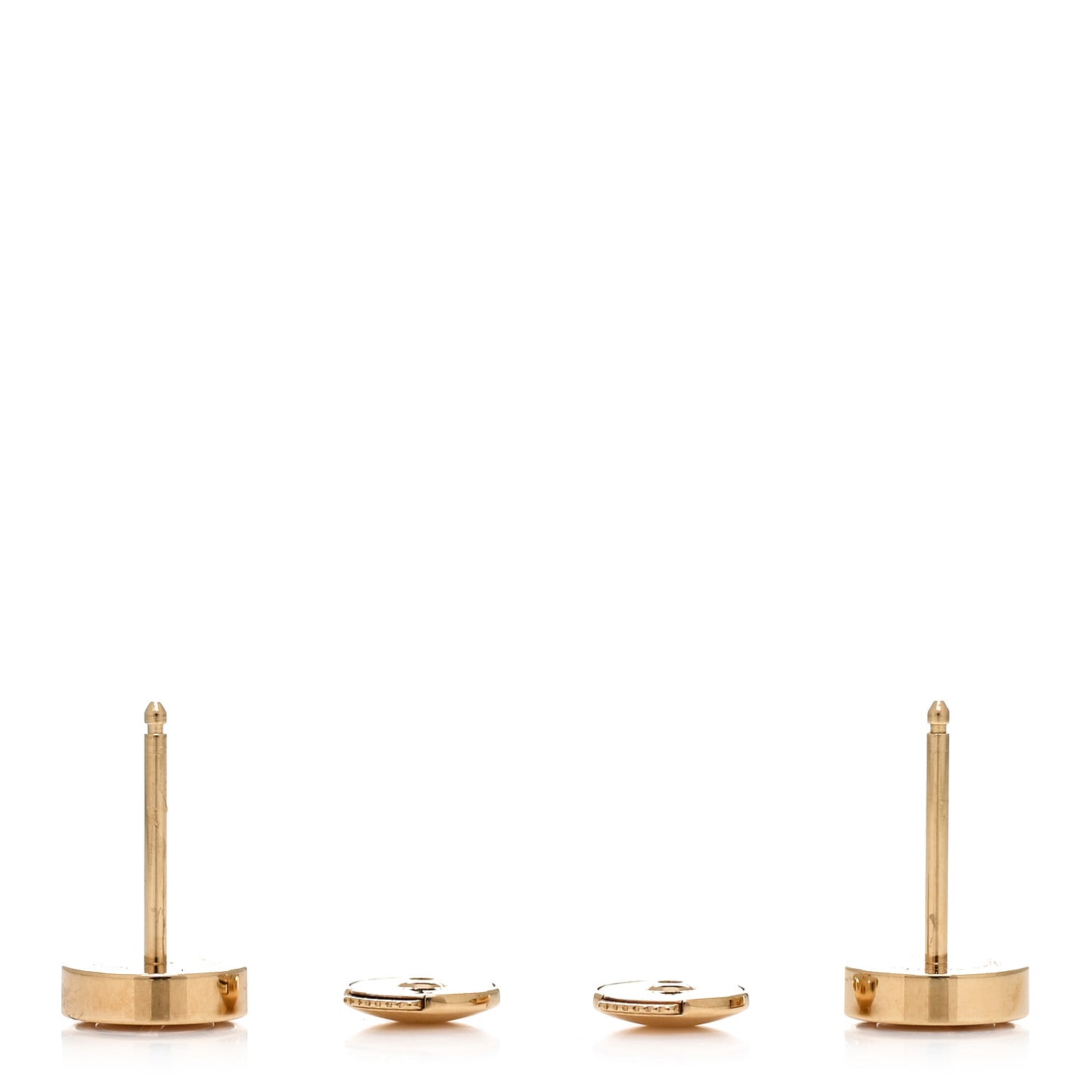18K Yellow Gold LOVE Earrings