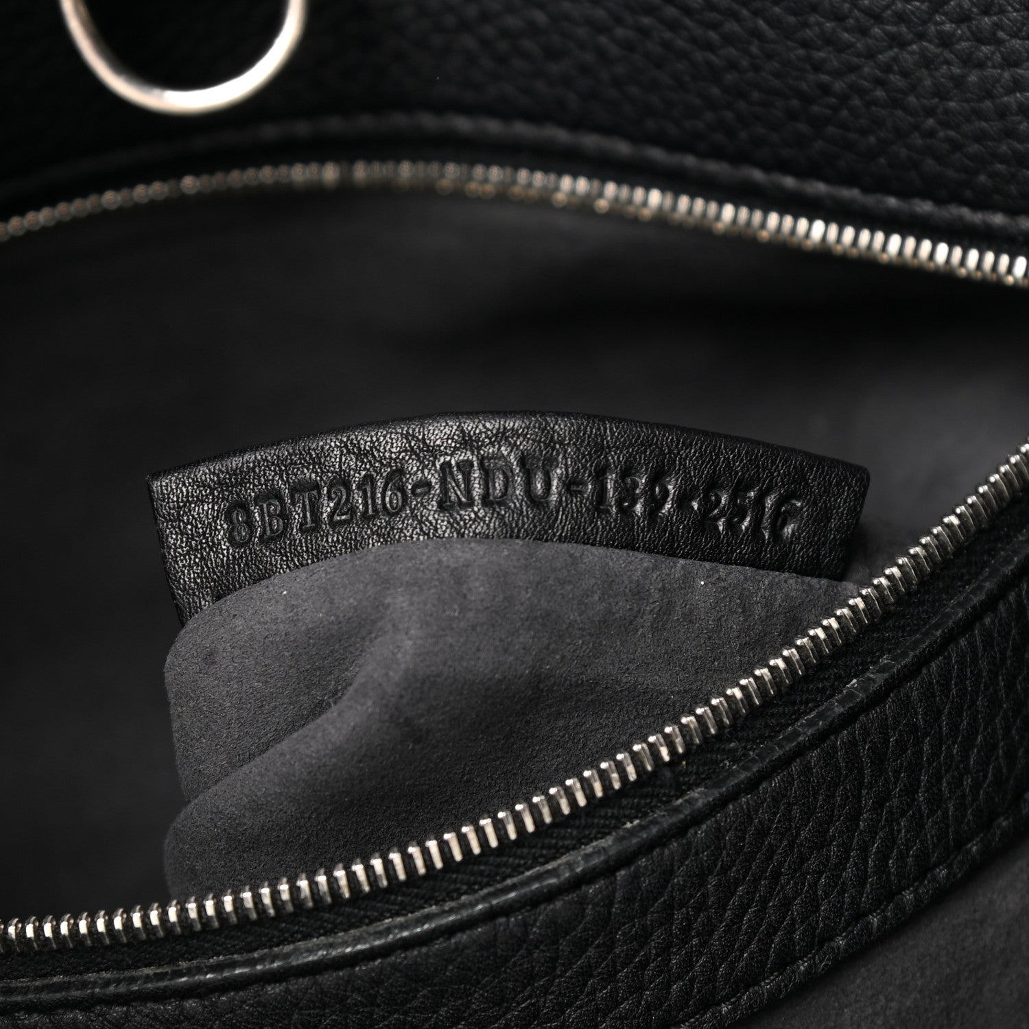 Fendi Cuoio Romano Selleria Large Anna Bucket Bag Black 6 of 14
