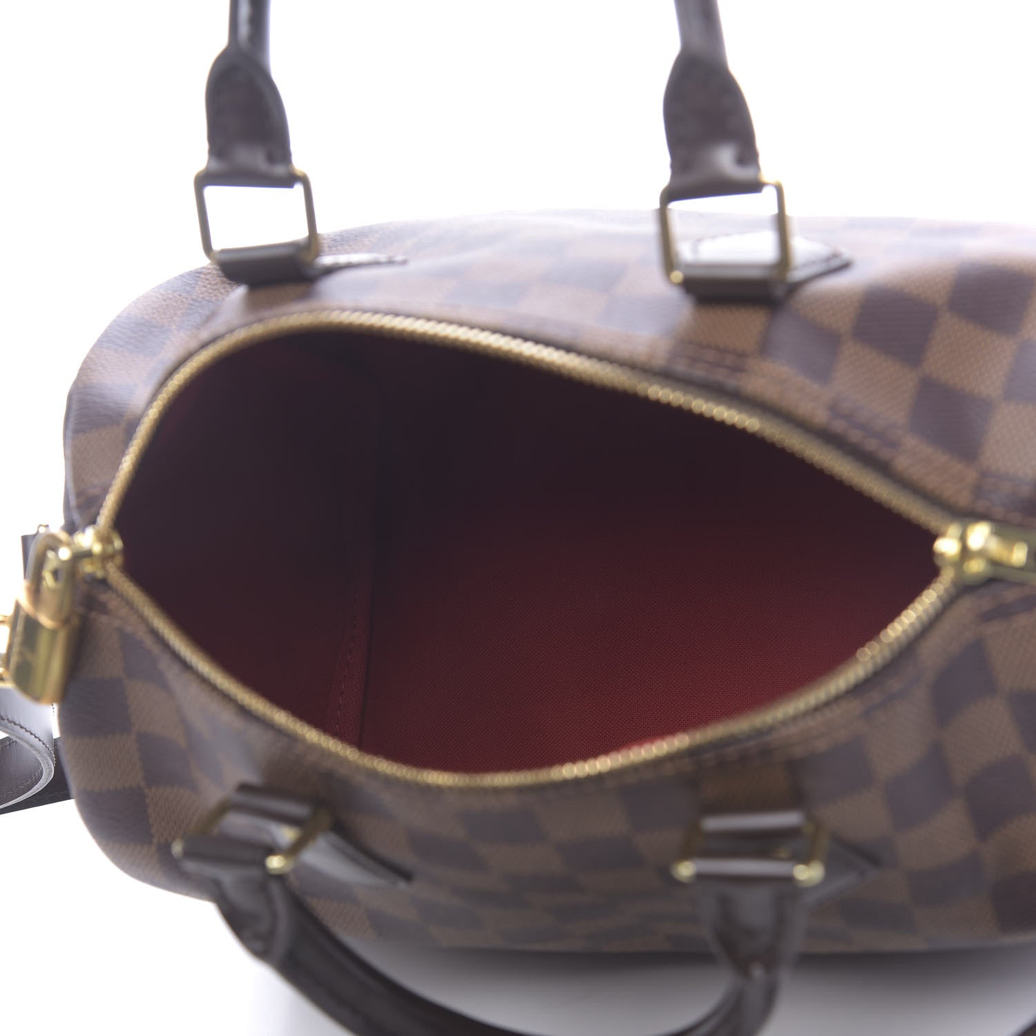 Louis Vuitton Damier Ebene Speedy Bandouliere 25 5 of 13