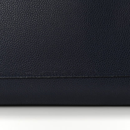 Chanel Grained Calfskin Medium Neo Executive Shopper Tote Dark Blue 15 of 16