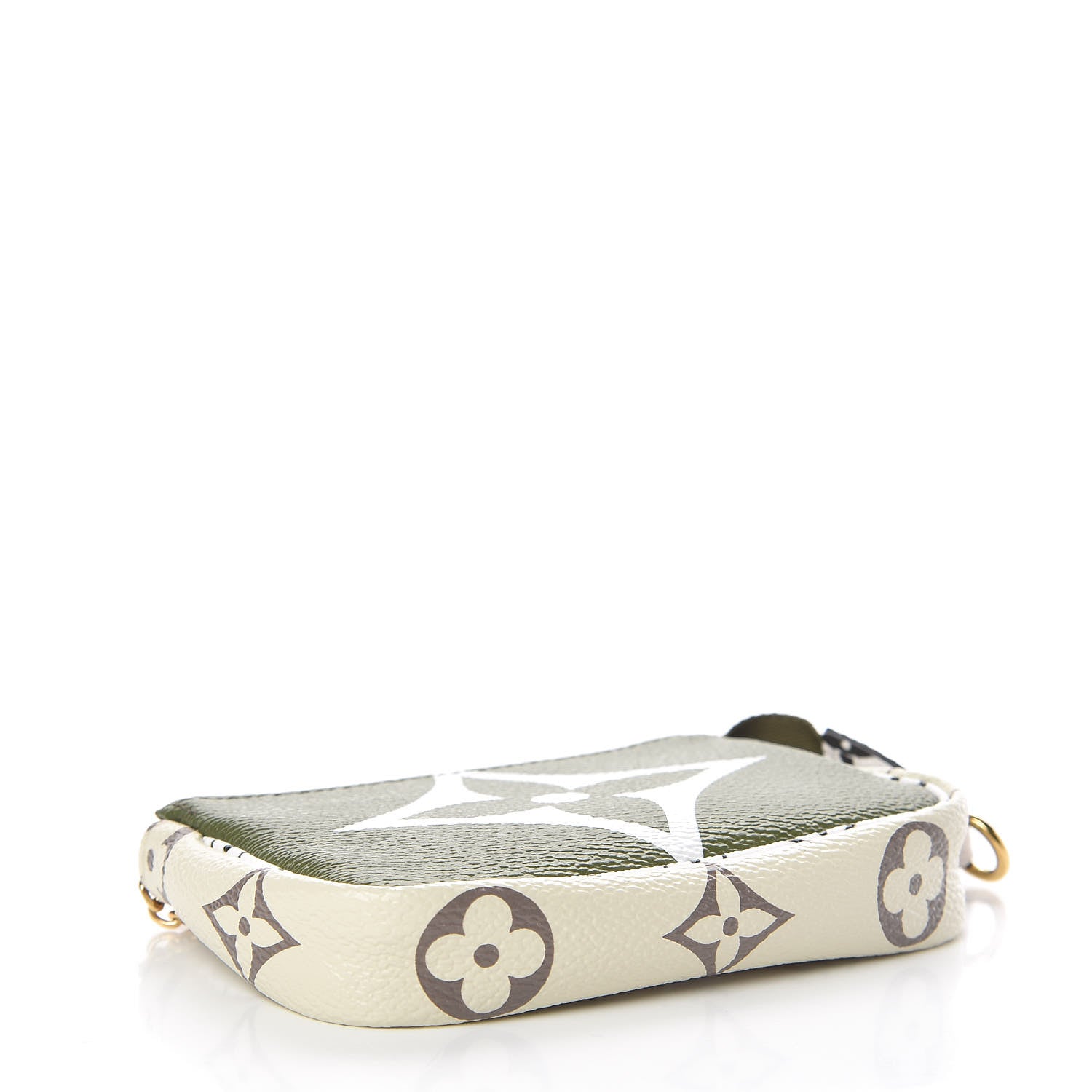 Louis Vuitton Monogram Giant Micro Pochette Accessories Kaki White 4 of 7