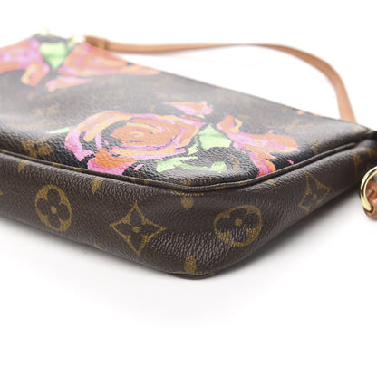 Louis Vuitton Monogram Roses Pochette Accessories 10 of 11