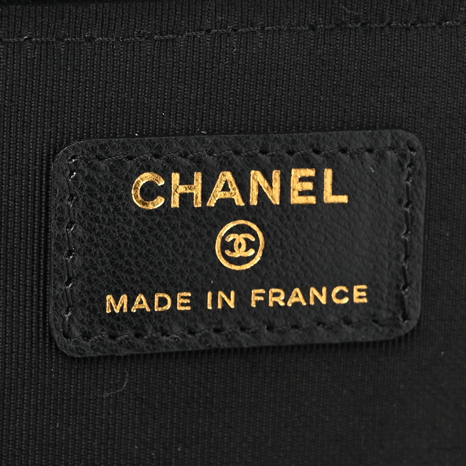 Chanel Goatskin Quilted Punk Essentials Vanity Case With Chain Black 6 of 11