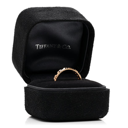 Tiffany 18K Rose Gold Narrow T True Ring 52 6 5 of 5