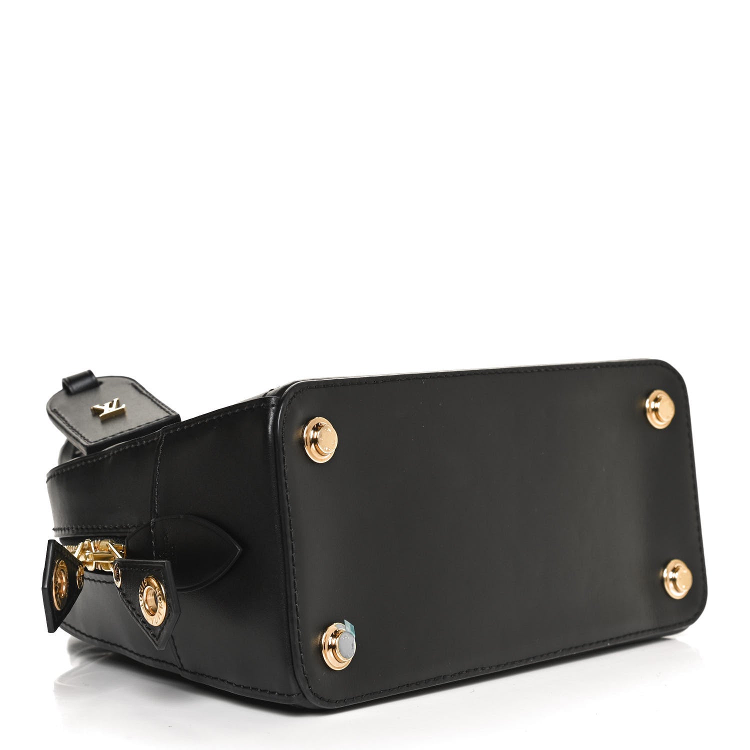 Louis Vuitton Lambskin Malletage Mini Dora Black 4 of 12