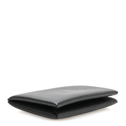 Hermes Chevre Mysore Calvi Card Case Black 4 of 7