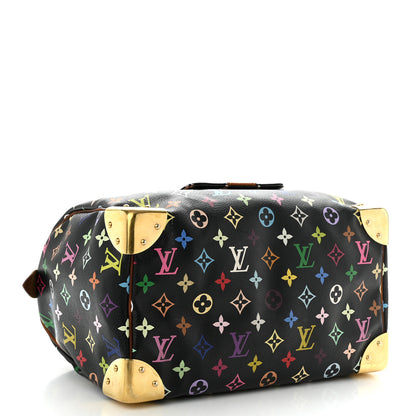 Louis Vuitton Monogram Multicolor Speedy 30 Black 4 of 9