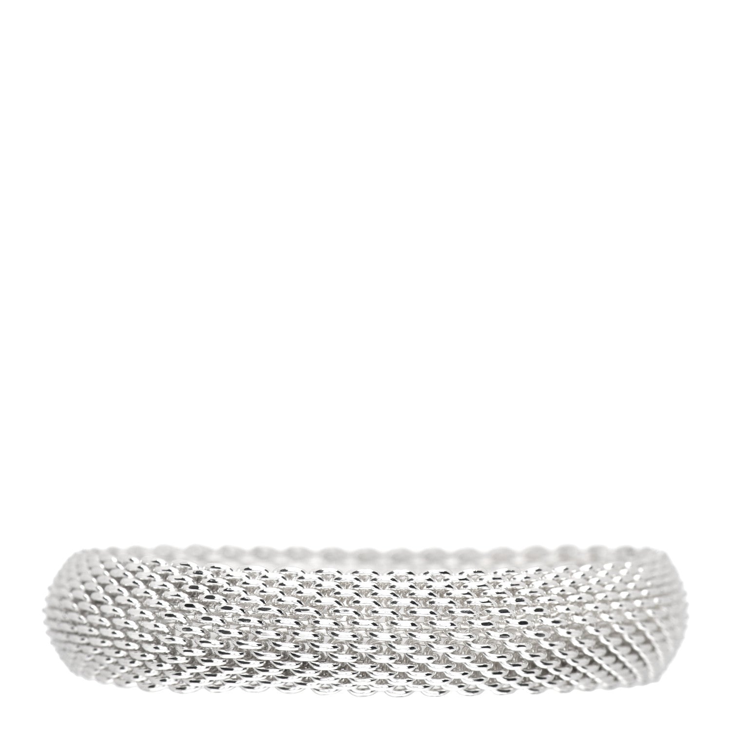 Tiffany Sterling Silver Somerset Mesh Bracelet 1 of 4