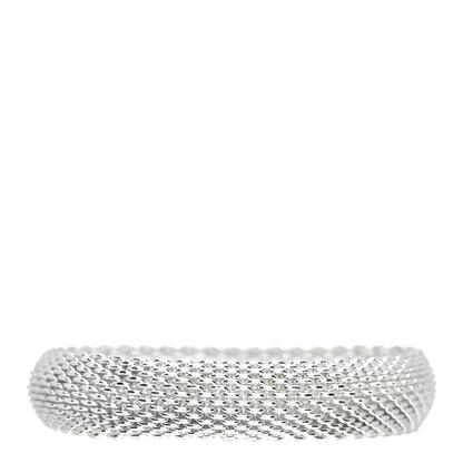 Tiffany Sterling Silver Somerset Mesh Bracelet 1 of 4