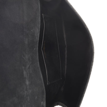 Saint Laurent Denim Classic Y Ligne Clutch 5 of 9