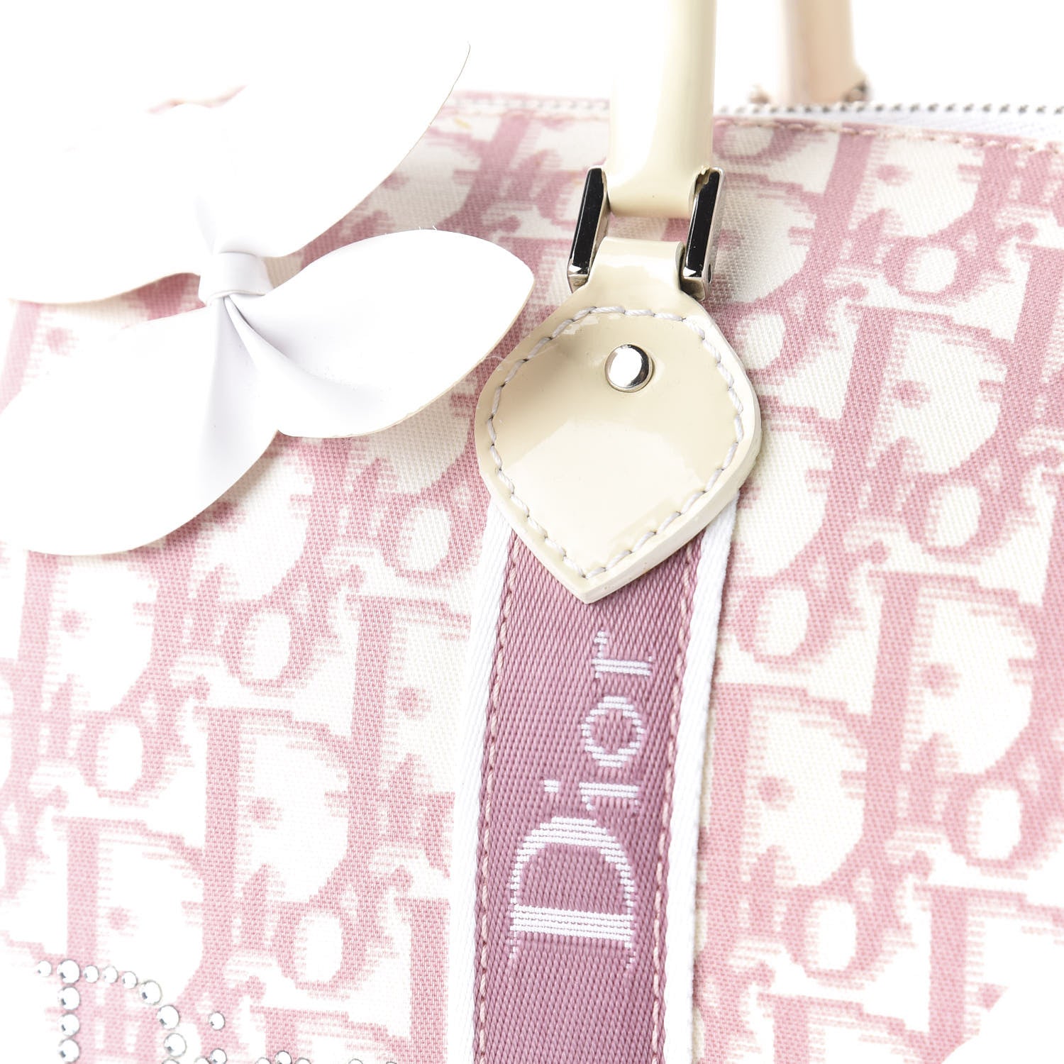 Christian Dior Monogram Girly Boston Pink 9 of 11