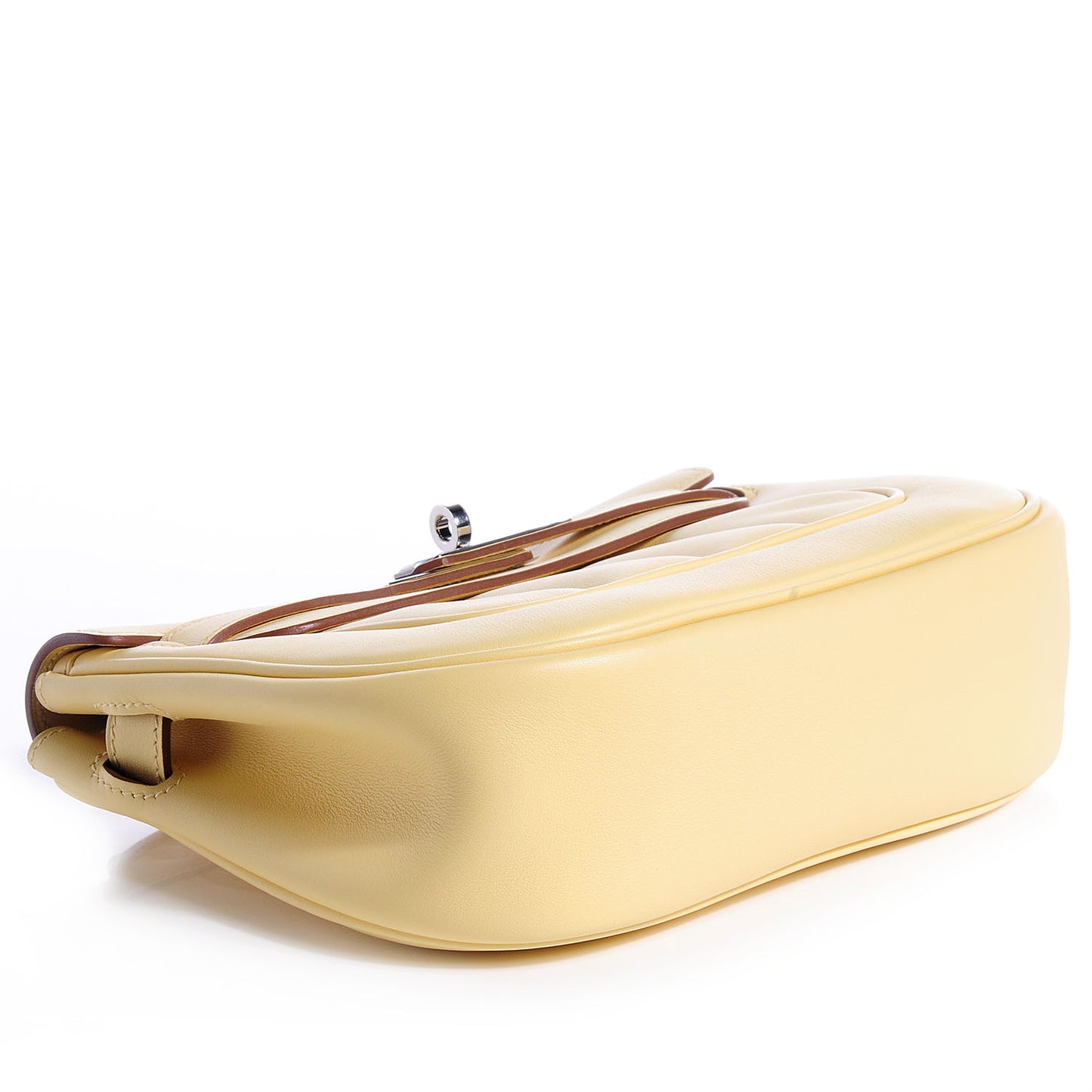 Veau Swift Mini Sac Berline Jaune Poussin