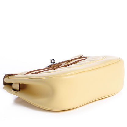 Hermes Veau Swift Mini Sac Berline Jaune Poussin 8 of 14