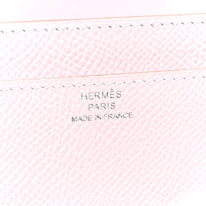 Hermes Epsom Constance Wallet To Go Mauve Pale 6 of 10