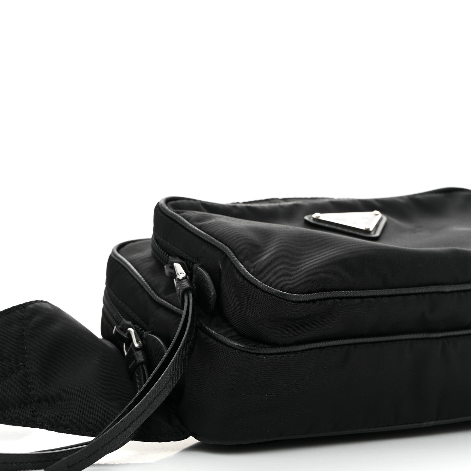 Prada Tessuto Nylon Belt Bag Black 10 of 12